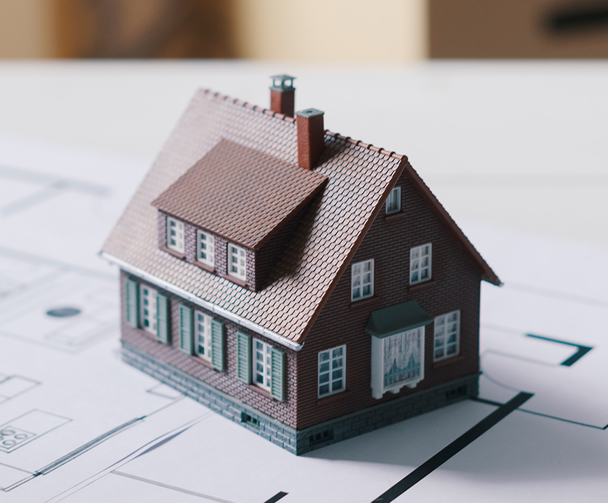 model house and architectural project MUFH4BD